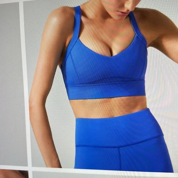 Lilybod Chelsea XR Sports Bra in Cobalt Blue *NWOT